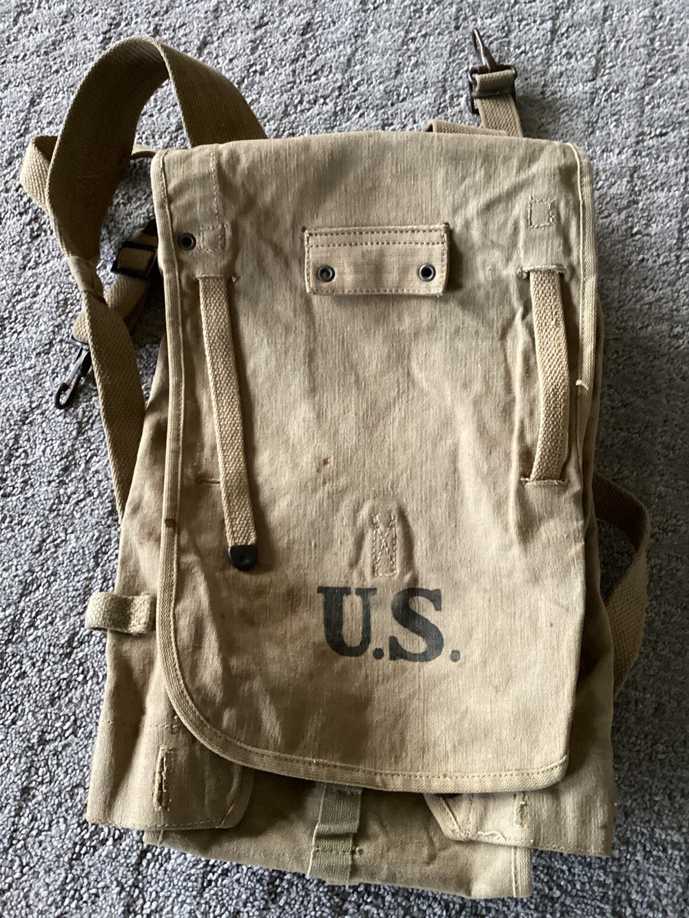 World War II US Army M1928 haversack
